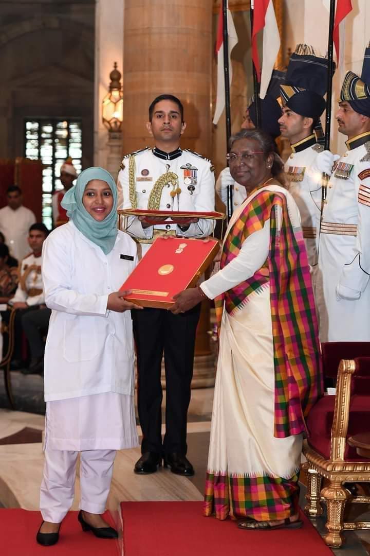 Meet Naziya & Shabrun, two Muslim nurses from Bihar awarded by President  Murmu for meritorious service – TwoCircles.net