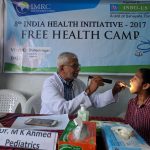 Start of IMRC’s eighth annual health camp sees 1,000 patients treated in two days