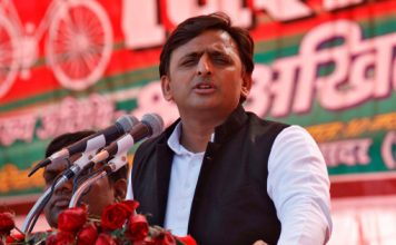Akhilesh hits campaign trail, lashes out at Modi, Maya