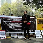 In solidarity with Shehla Rashid