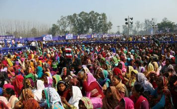 सहारनपुर में मायावती : पहले चरण की वोटिंग के बाद सरकार बनाने का जताया भरोसा