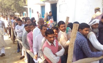 51% polling in UP third phase poll