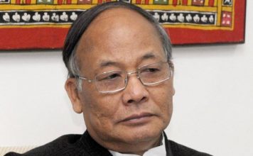 CM Okram Ibobi Singh leading in Manipur