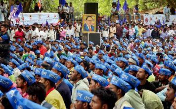 Flag march by police in violence-hit Saharanpur villages