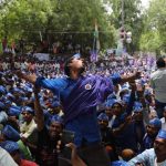 Thousands of Dalits protest at Jantar Mantar over Saharanpur clash