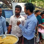 Meet Gulab, an insurance agent who gives free meals to poor families outside a cancer hospital