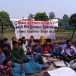 छात्र संघ चुनाव के लिए जामिया में भूख हड़ताल, यूनिवर्सिटी का दमनकारी रुख़ बरक़रार