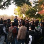 जामिया के छात्रों ने गांधी के बताए रास्ते पर चलने का लिया संकल्प