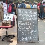 TISS students’ strike enters Day 4, support pours from Universities across India; demands yet to be met