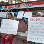 Boston: Organizations protested against arrests of activists, journalists and intellectuals in India
