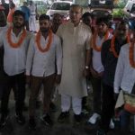 Union Minister Garlanding Lynching Convicts condemned