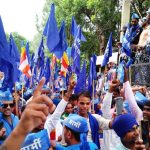 ‘रावण’ की रिहाई के लिए फिर उठा नीला सैलाब