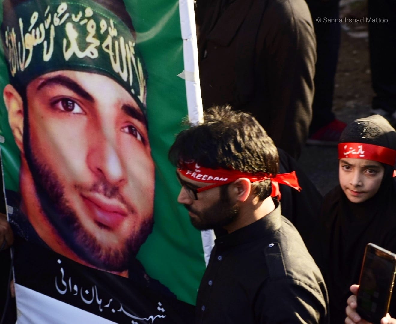 Comparing Kashmir with Karbala, Burhan Wani's posters appear ...