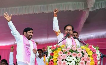 KCR takes oath as Telangana CM