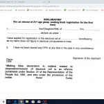People whose voter IDs were deleted by mistake may have committed perjury, say activists; demand attention
