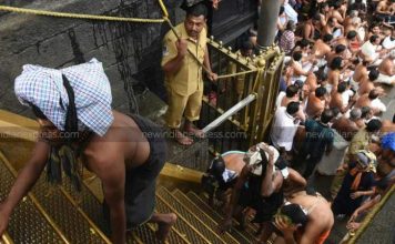 Protests as two women pray at Sabarimala, Kerala shutdown called