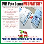 EVM doubts must be addressed by Election Commission: SDPI