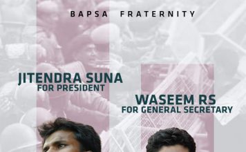 Towards an Organic unity of the marginalized: BAPSA and Fraternity Movement Form Alliance in JNUSU Elections