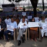 Silent protest in Hyderabad against clampdown in Kashmir