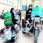 रवायतों की सफे तोड़कर दौड़ रही है लखनऊ की बुर्का राइडर आयशा अमीन