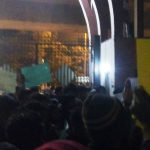 Students protest against CAB at Jamia Millia Islamia