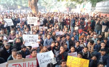 Hundreds gather at Jantar Mantar against Citizenship Amendment Bill