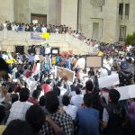 Osmania stands with Jamia: Osmania University protest against CAA