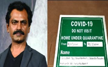 नवाज़ुद्दीन सिद्दीक़ी 14 दिन के लिए क्वारंटीन, मीडिया ने फैलाया झूठ, भाई ने बताई असलियत