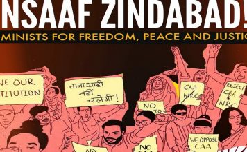 Insaaf Zindabad – Feminists for Freedom, Peace and Justice question India’s freedom on 74th Independence Day