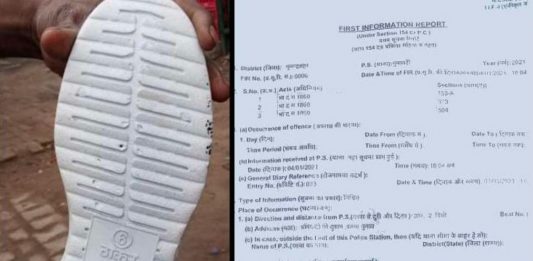 यूपी में ‘ठाकुर ‘ब्रांड का जूता बेचने पर नासिर को हिरासत,किरकिरी के बाद रिहाई