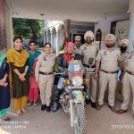 Meet Tabassum Ali, a single woman from Bihar riding a Bullet, piloting social work