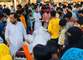 उन्नाव में लॉकडाउन में सब्जी बेच रहे फैसल की पुलिस ने की पिटाई,मौत पर हंगामा