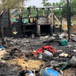 सब कुछ बर्बाद मगर टूटी नही उम्मीद …आग के बाद शरणार्थी रोहिंग्यो की मदद को बढ़े हाथ