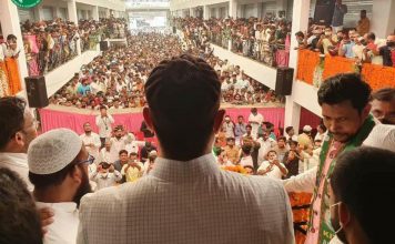 ओवैसी ने यूपी में बहराइच से फूंका चुनावी बिगुल , ‘एमवाई’ समीकरण नही बनने देने का ऐलान