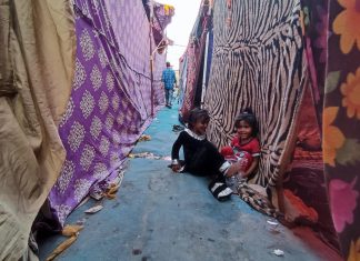 No respite for Rohingya refugees post fire, forced to live in makeshift tents amid Delhi rains