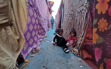 No respite for Rohingya refugees post fire, forced to live in makeshift tents amid Delhi rains