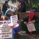 Sanitation workers at Delhi’s all-women university allege caste discrimination
