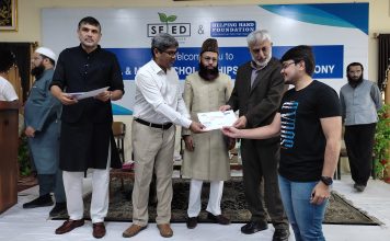 SEED-USA, Helping Hand foundation provide scholarships worth Rs 24 lakh to meritorious students in Hyderabad