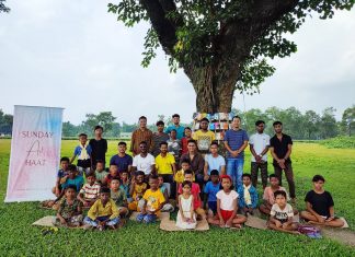West Bengal: Young graduate turns century-old tree into outdoor library