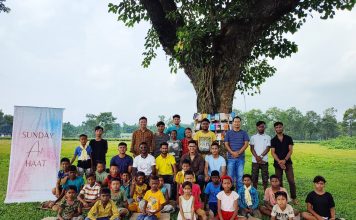 West Bengal: Young graduate turns century-old tree into outdoor library