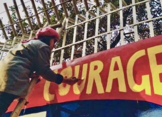 A woman, a Muslim, and an artist: How a 23-year-old in Delhi’s Jamia Nagar is expressing politics through art