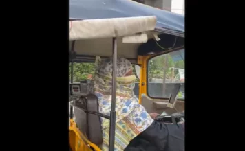 Burqa-Clad Auto Driver Defies Norms in Chennai