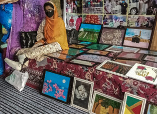 Meet Saima Noor, a Wheelchair-Bound Woman Artist in a Kashmir Hospital