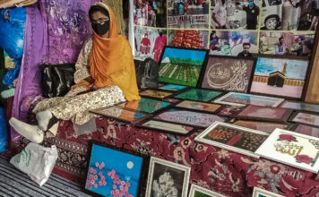 Meet Saima Noor, a Wheelchair-Bound Woman Artist in a Kashmir Hospital