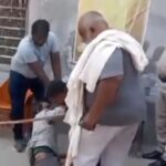 ‘He is a Muslim’: Nuh communal riots accused Bittu Bajrangi, who is out on bail, assaults Hindu man in police presence