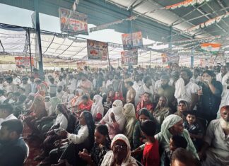 Missing Voices: Rahul Gandhi’s Rally at Nuh Reveals Gender Gap in Political Engagement in Haryana Elections
