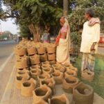 Crafting Harmony: Muslim Hands Shape Earthen Stoves for Hindu Devotees in Bihar