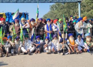 Photo Essay:  Farmers protesting at Shambhu Border