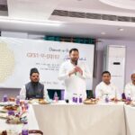 Patna: Tejashwi Praises Ganga-Jamuni Tehzeeb at Iftar Event, Stresses Communal Harmony